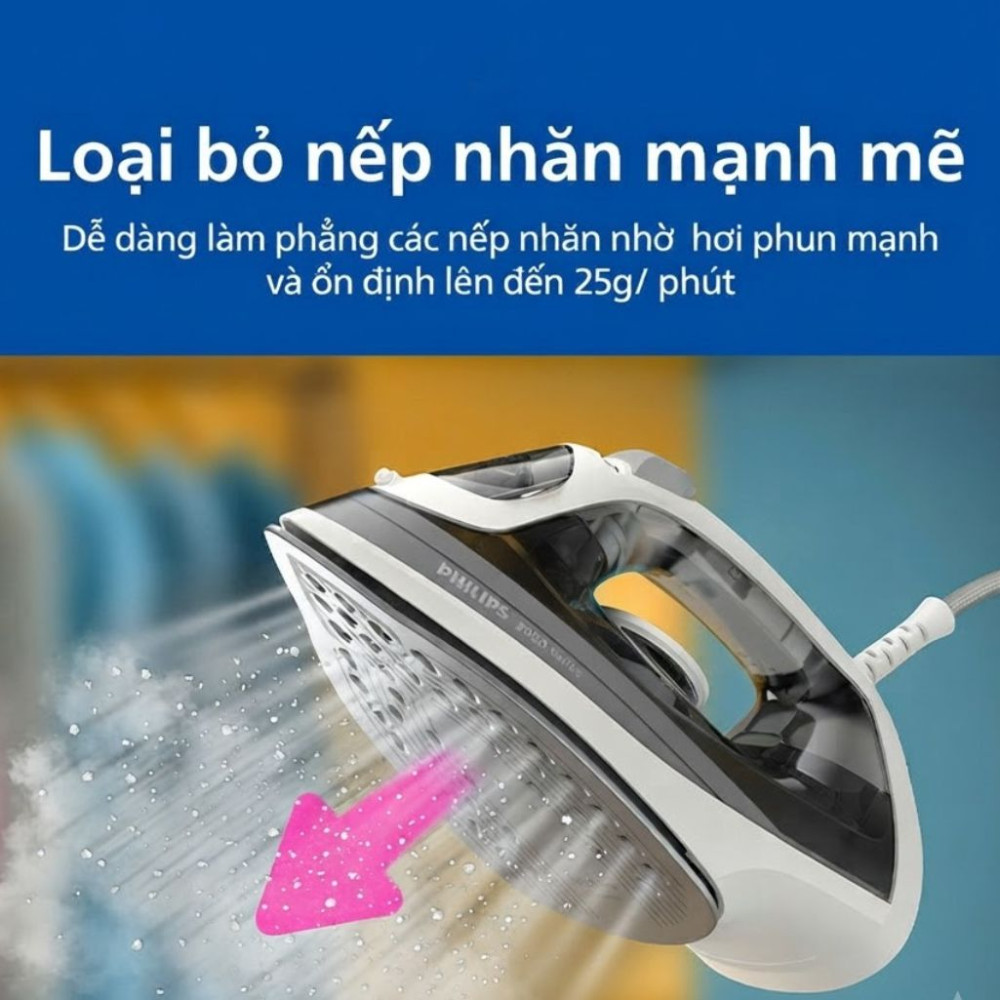 Bàn ủi hơi nước Philips DST2020/80 - Hàng chính hãng
