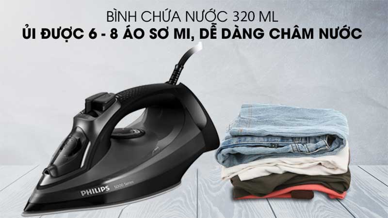 Bàn ủi hơi nước Philips DST5040/80 - Hàng chính hãng