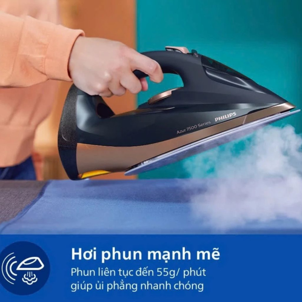 Bàn ủi hơi nước Philips DST7510/80 - Hàng chính hãng
