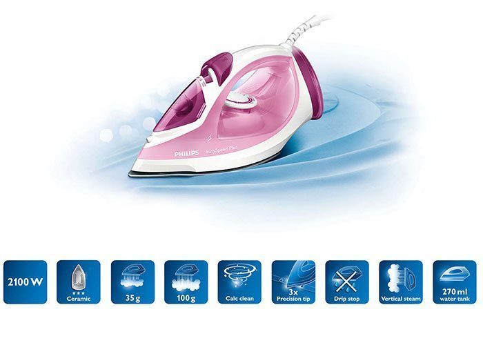 Bàn ủi hơi nước Philips GC2042 - Hàng chính hãng