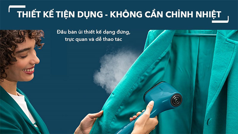 Bàn ủi hơi nước cầm tay Tefal DT2026E1 - Hàng chính hãng