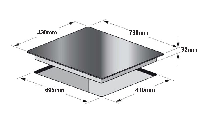 Bếp điện từ Eurosun EU-T265 - Hàng chính hãng