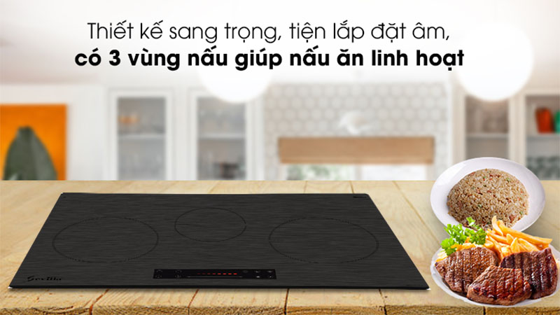 Bếp 3 điện từ Sevilla SV-337II - Hàng chính hãng