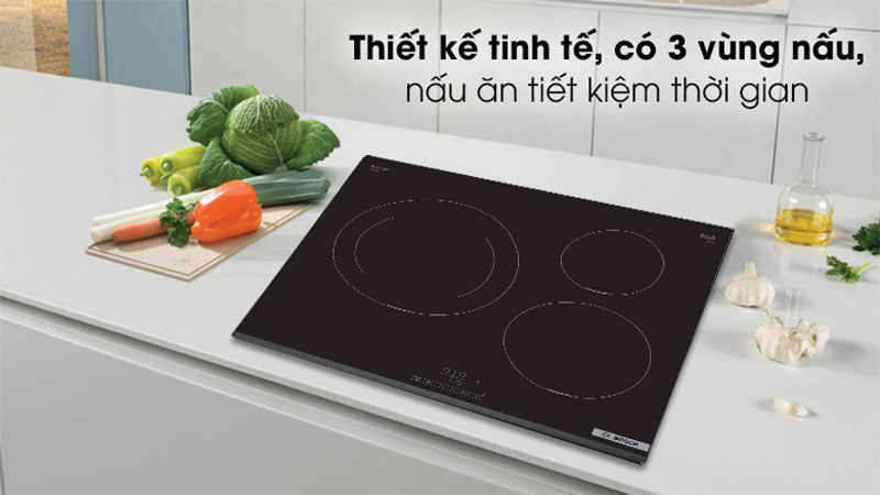 Bếp ba điện từ Bosch PUJ631BB5E - Hàng chính hãng