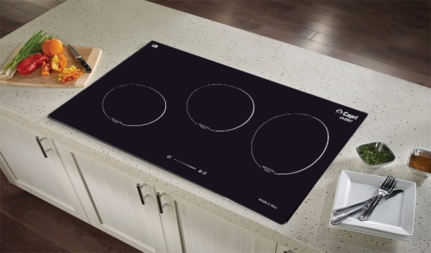Bếp ba điện từ Capri CR-833KT - Hàng chính hãng