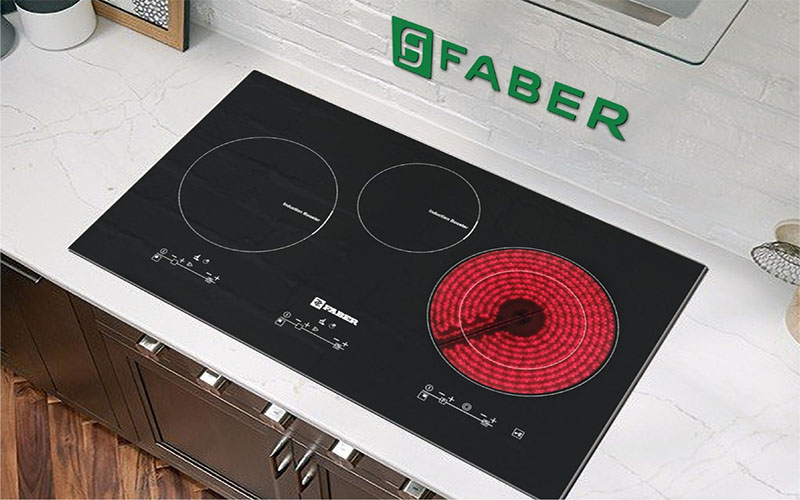 Bếp ba điện từ hồng ngoại Faber FB-2INEF - Hàng chính hãng
