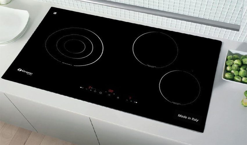 Bếp ba điện từ kết hợp hồng ngoại Grasso GS-39IT - Hàng chính hãng