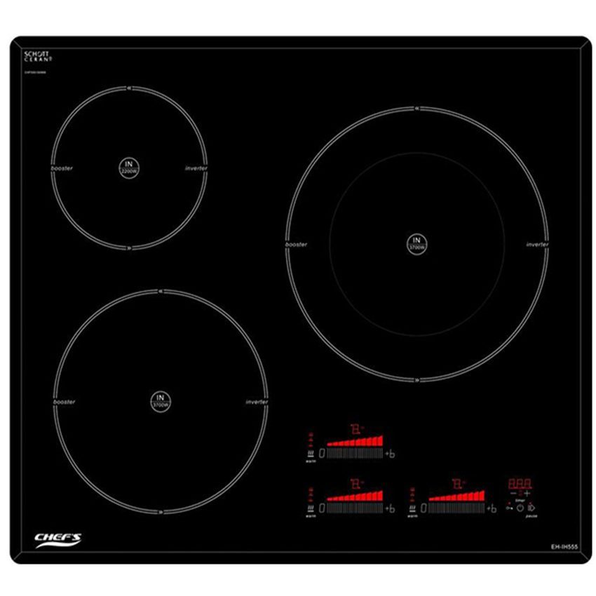 Bếp ba từ Inverter Chef's EH-IH555 - Hàng chính hãng