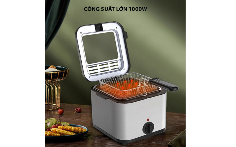 Bếp chiên nhúng dầu KAISA VILLA JD-8041 - Hàng chính hãng