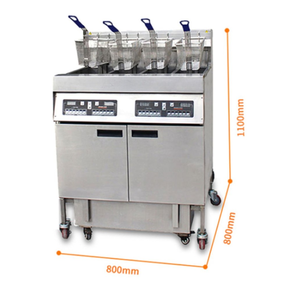 Bếp chiên nhúng điện đôi CVSA YDZL-9A-2 - Hàng chính hãng