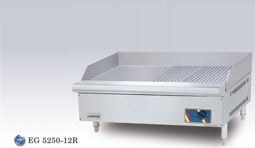 Bếp chiên nửa phẳng nửa nhám dùng điện Berjaya EG5250-12R - Hàng chính hãng