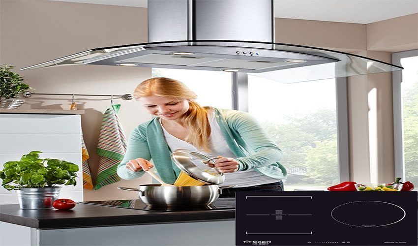 Bếp điện từ 3 bếp Capri CR-839KT - Hàng chính hãng