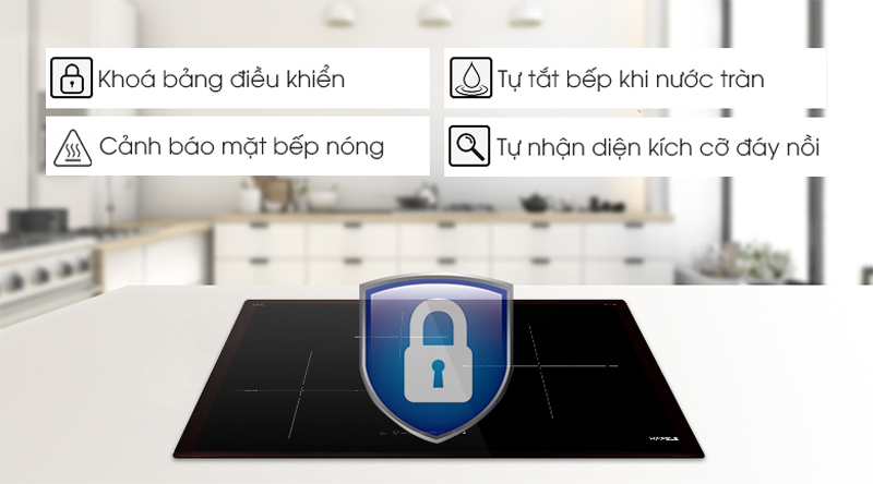 Bếp 3 vùng nấu Hafele HC-I773D 536.01.905 - Hàng chính hãng