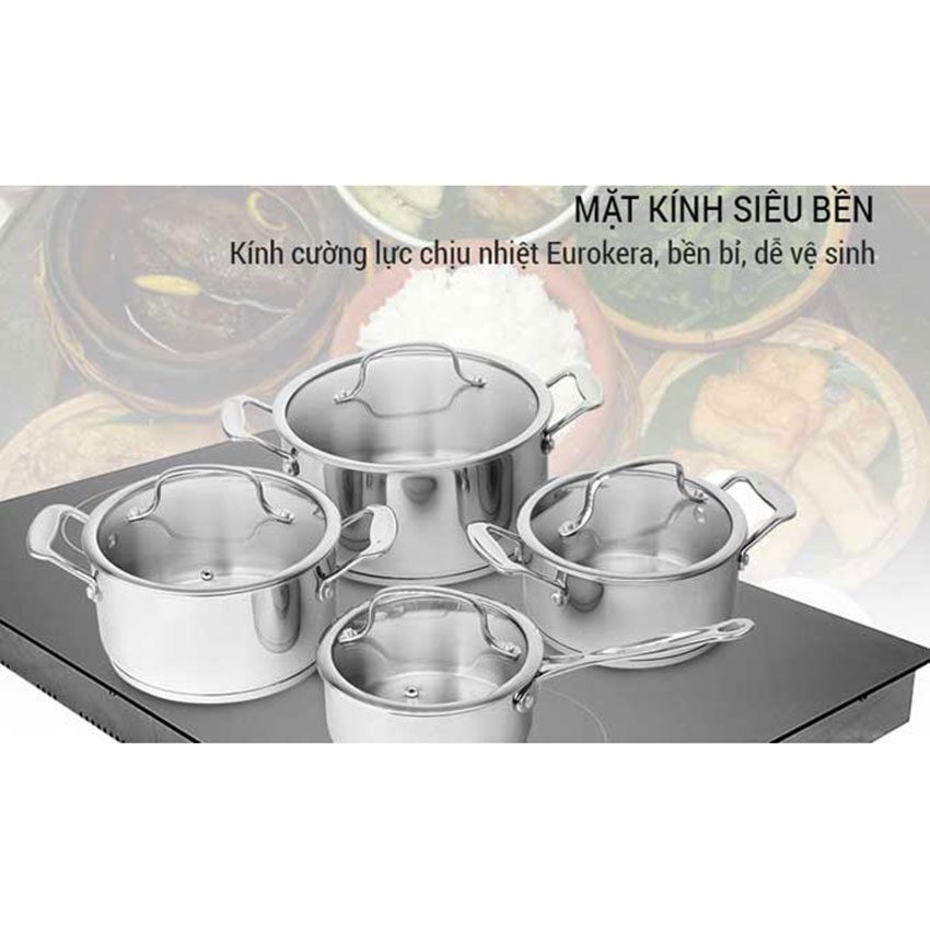 Bếp điện từ Candy CMI732N - Hàng chính hãng