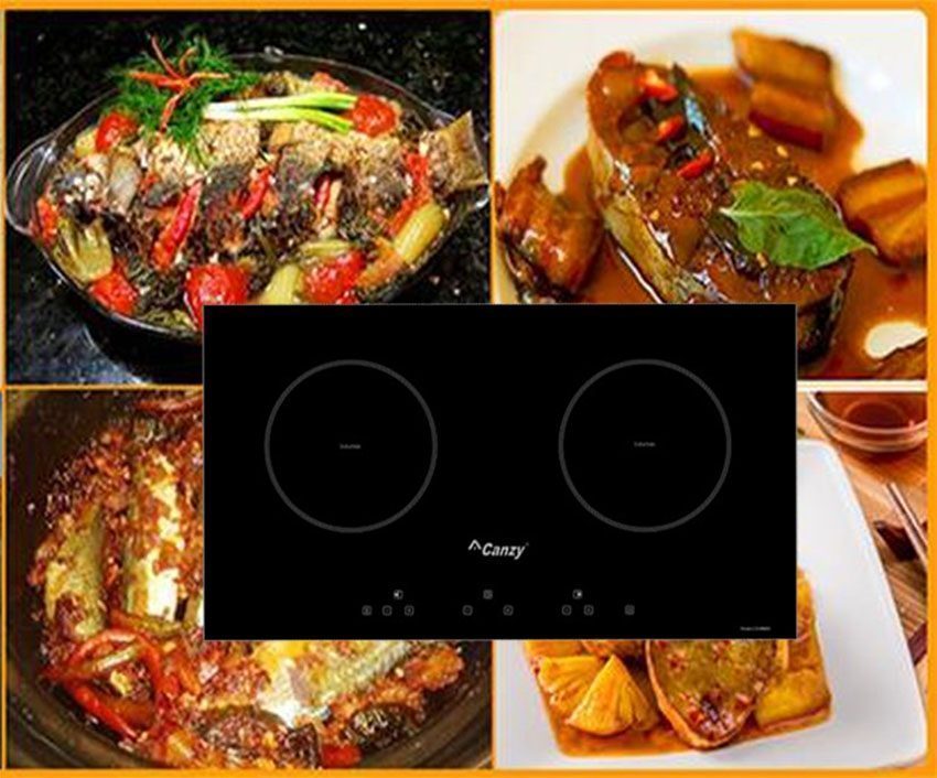 Bếp điện từ Canzy CZ 300-2SSI - Hàng chính hãng