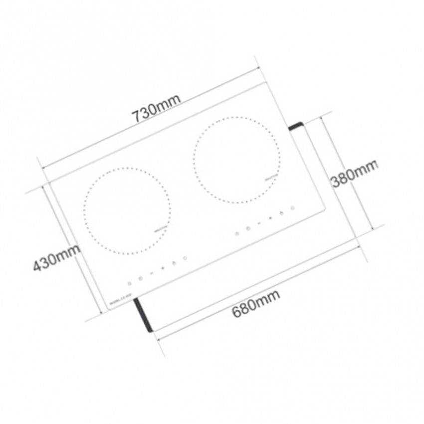 Bếp điện từ Canzy CZ-EI02 - Hàng chính hãng