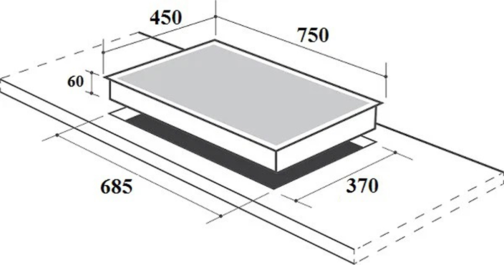 Bếp điện từ đôi CZI-9922P - Hàng chính hãng