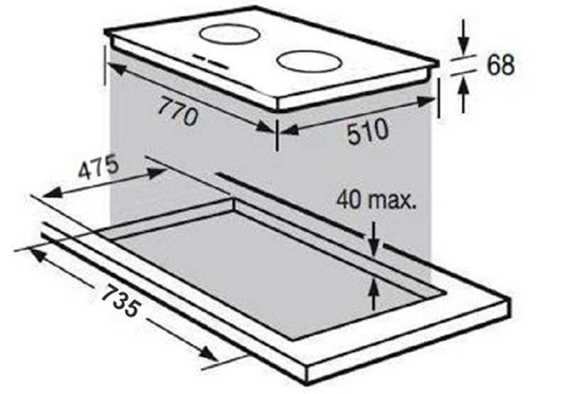 Bếp điện từ Fagor IF-800S - Hàng chính hãng