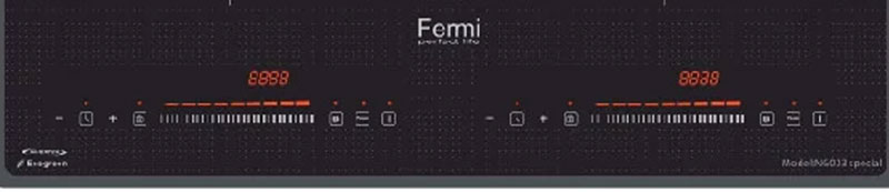 Bếp điện từ đôi Fermi NG003 - Hàng chính hãng