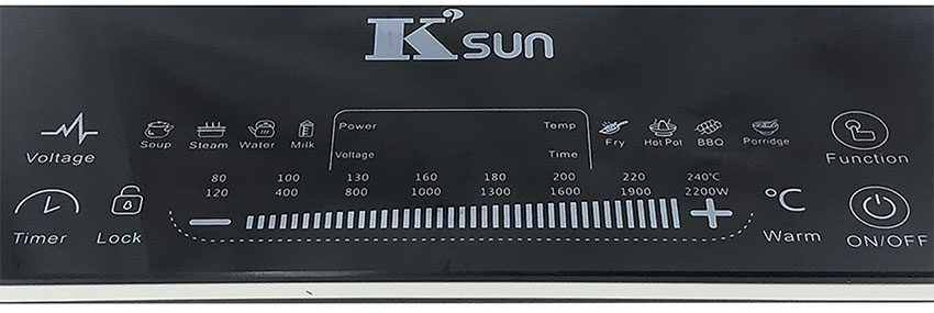 Bếp điện từ K’sun BA-2028 - Hàng chính hãng