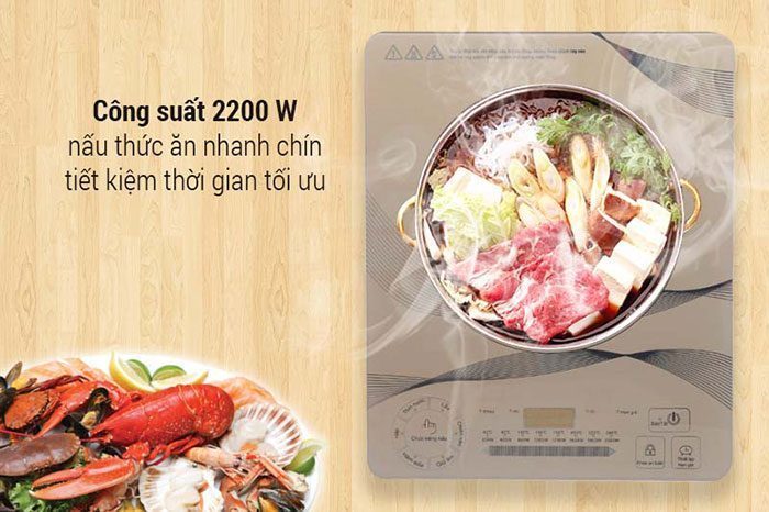 Bếp điện từ Sunhouse SHD6866 - Hàng chính hãng