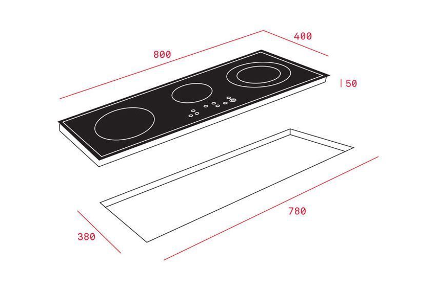 Bếp từ Teka IR 8300 HS - Hàng chính hãng