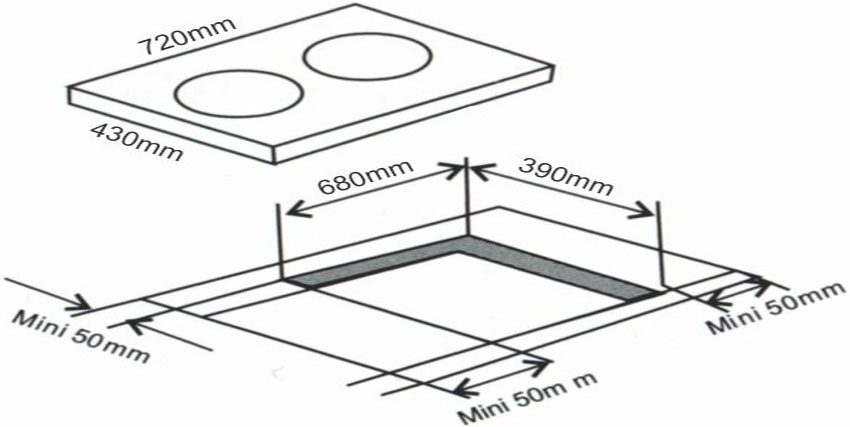 Bếp điện từ âm Arber AB-3992 - Hàng chính hãng