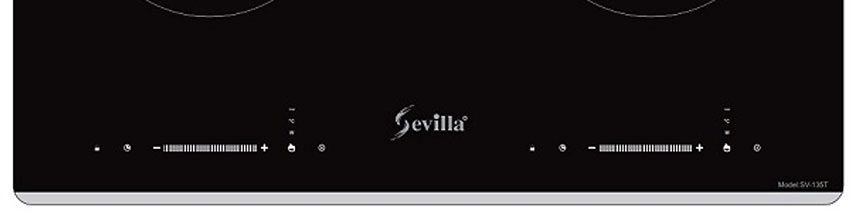 Bếp điện từ âm kính Sevilla SV-135 T - Hàng chính hãng