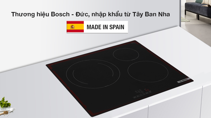 Bếp điện từ Bosch PUJ61RBB5E - Hàng chính hãng