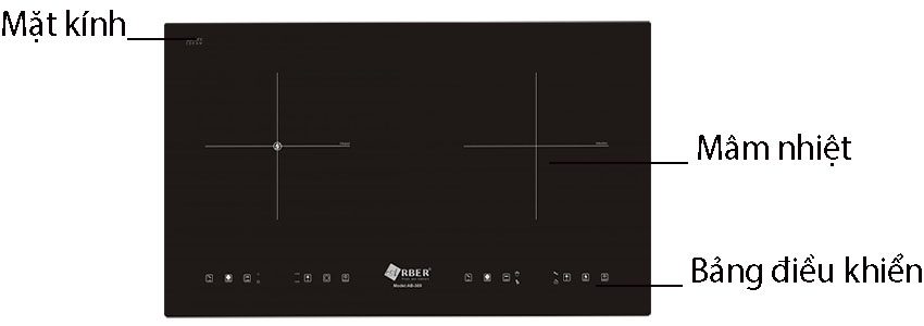 Bếp điện từ Arber AB-389 - Hàng chính hãng
