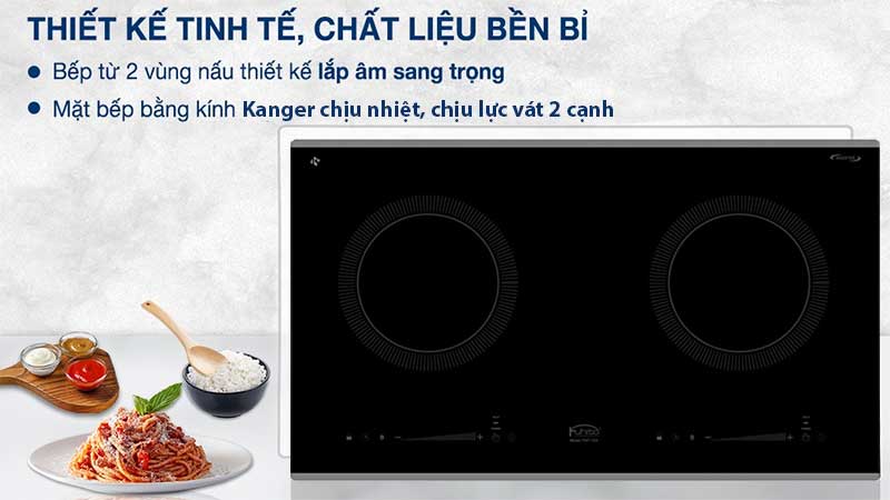 Bếp điện từ đôi Arber Fuhito FHT102 - Hàng chính hãng