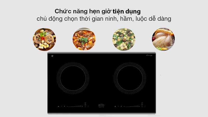 Bếp điện từ đôi Arber Fuhito FHT102 - Hàng chính hãng