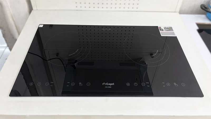 Bếp điện từ đôi Capri CR-800I - Hàng chính hãng