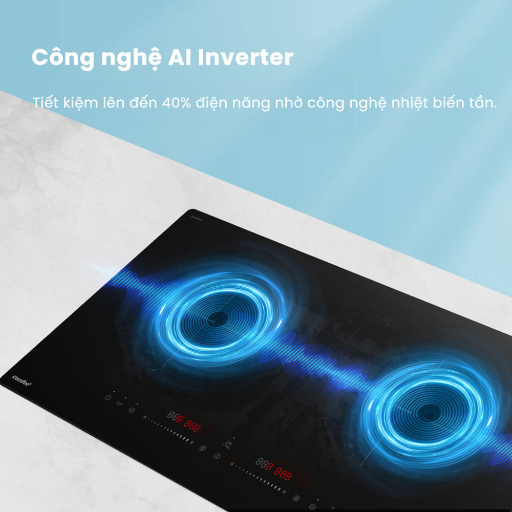 Bếp điện từ đôi Comfee CIH-44DIL - Hàng chính hãng