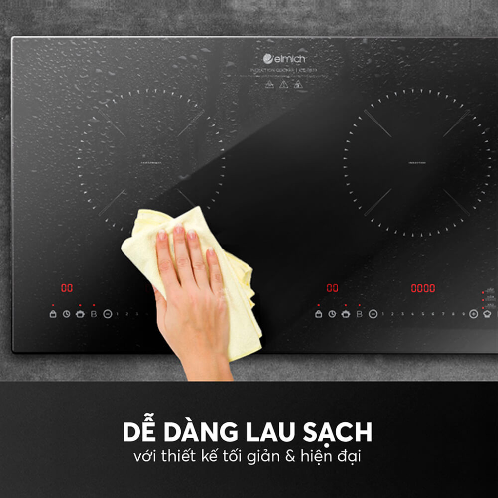 Bếp điện từ đôi Elmich ICE-8839 - Hàng chính hãng