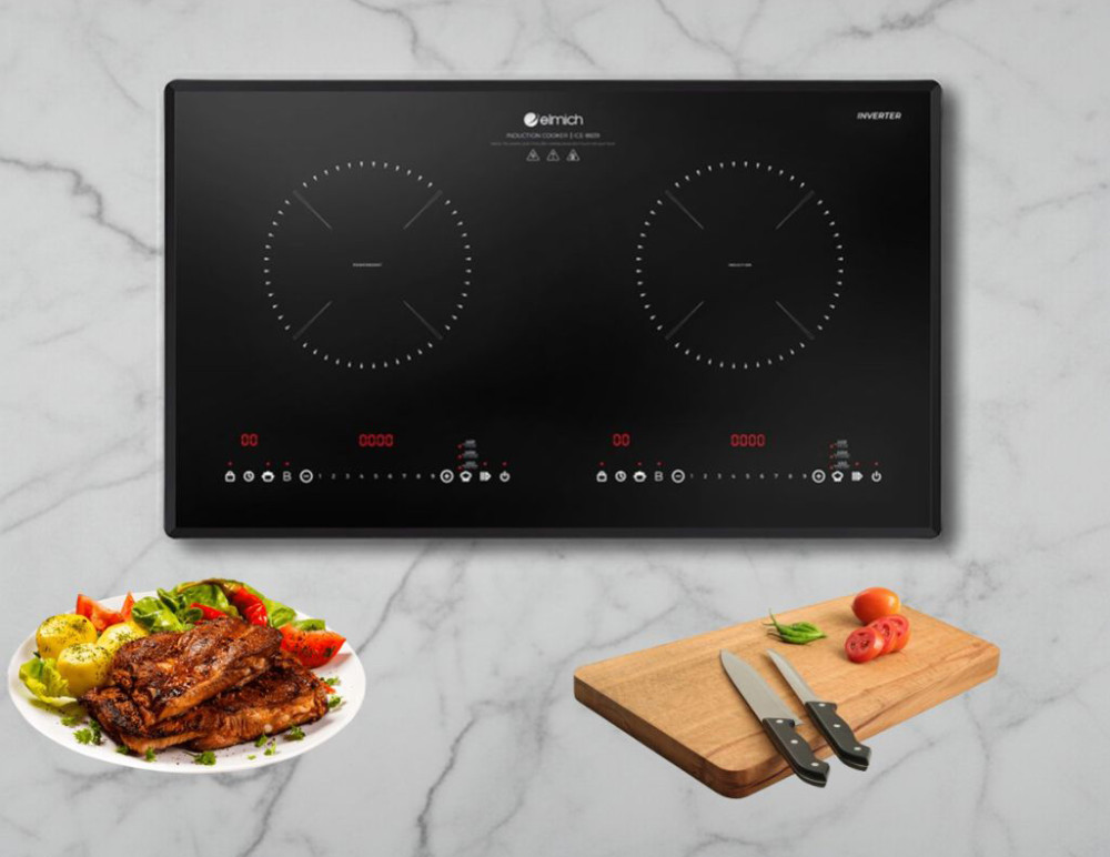 Bếp điện từ đôi Elmich ICE-8839 - Hàng chính hãng