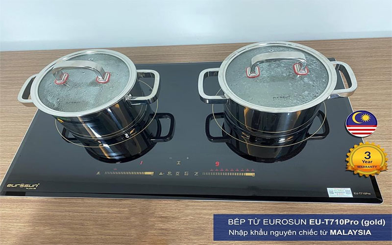 Bếp điện từ đôi Eurosun EU-T710Pro(S) - Hàng chính hãng