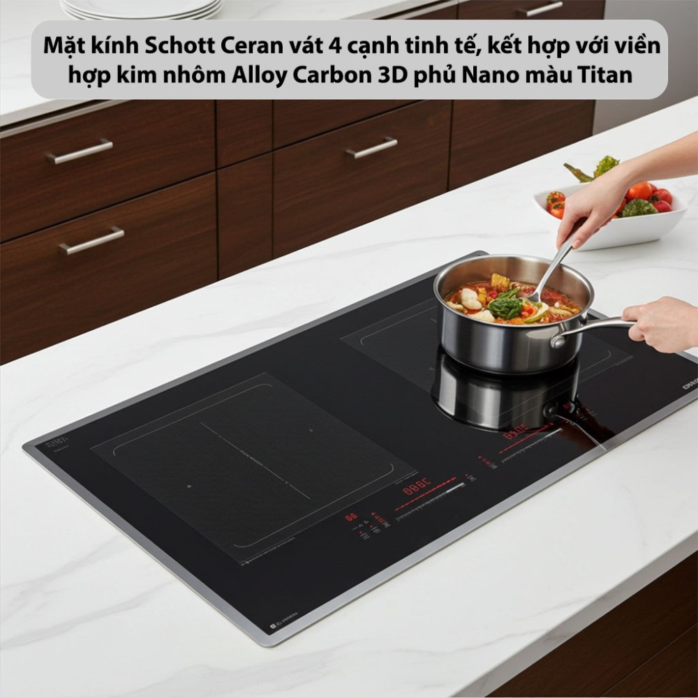 Bếp điện từ đôi GrandX GX-IP856Pro - Hàng chính hãng