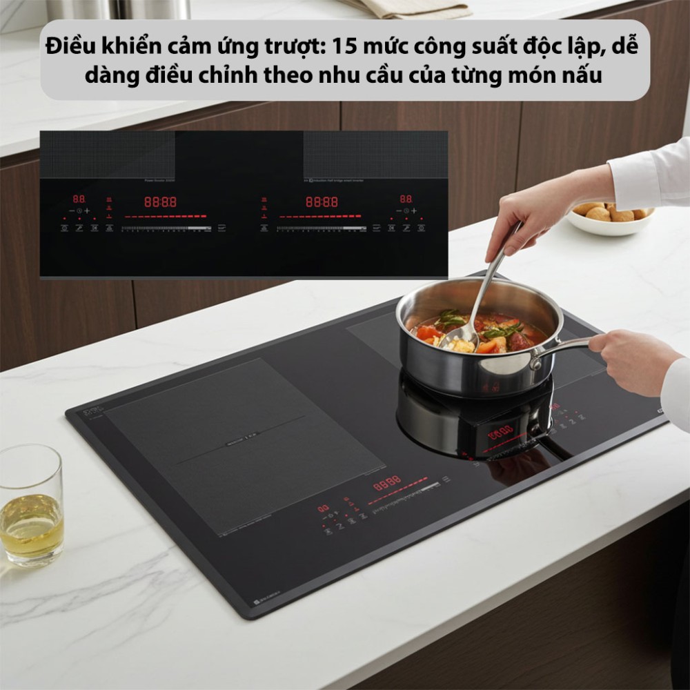 Bếp điện từ đôi GrandX GX-IP869PRO - Hàng chính hãng