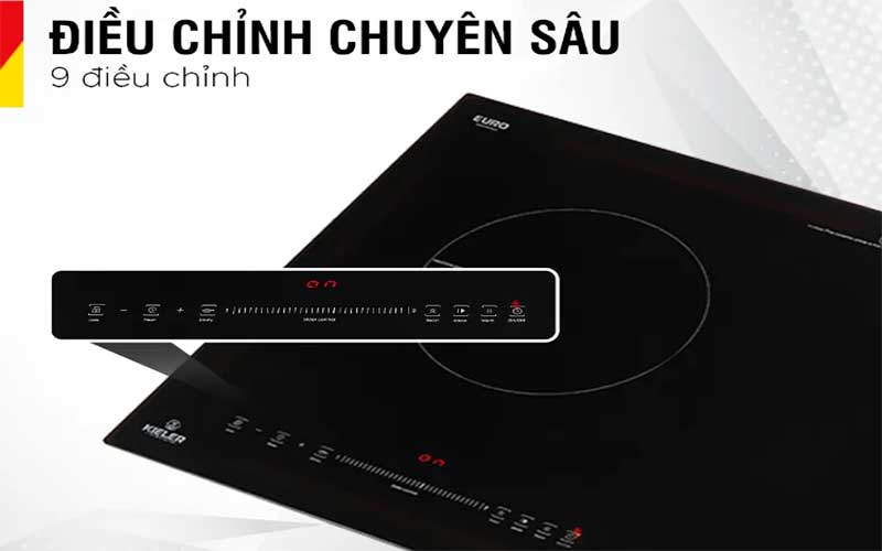 Bếp điện từ đôi Inverter Kieler KL-PRO809  - Hàng chính hãng