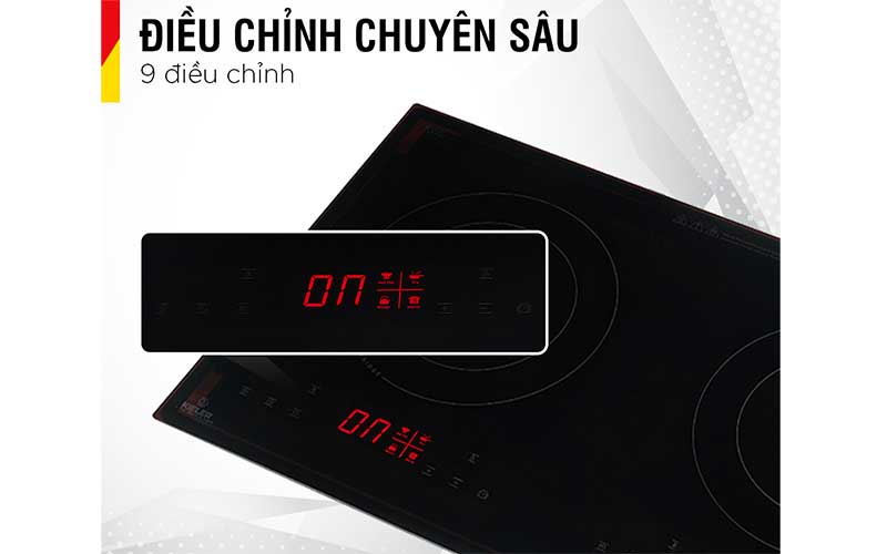 Bếp điện từ đôi Inverter Kieler KL-PROMAX156 - Hàng chính hãng
