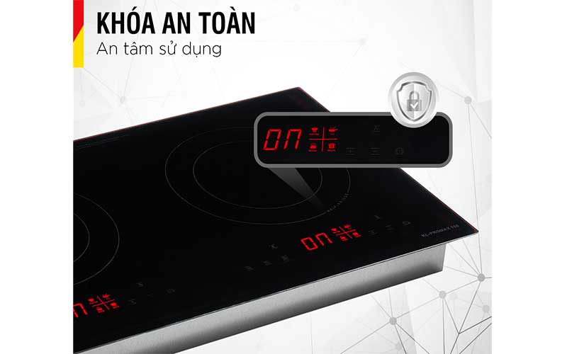 Bếp điện từ đôi Inverter Kieler KL-PROMAX156 - Hàng chính hãng