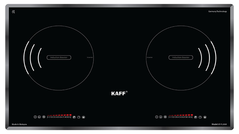 Bếp điện từ đôi Kaff KF-FL999II - Hàng chính hãng