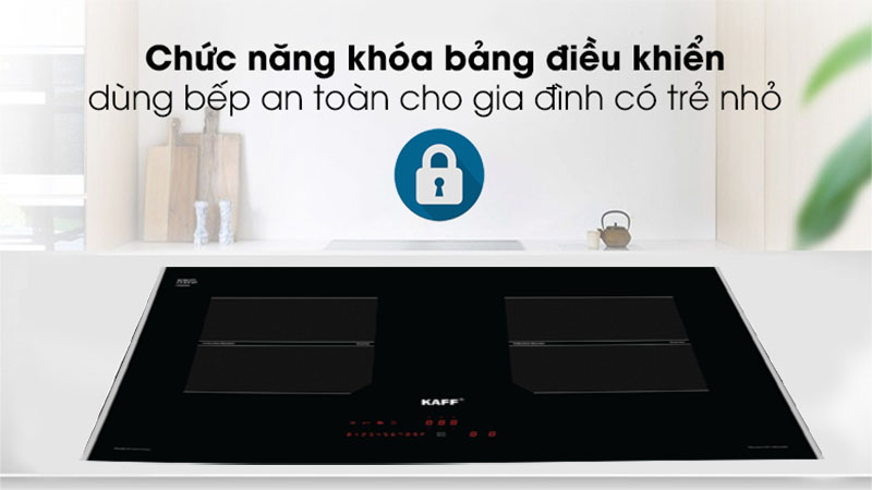 Bếp điện từ đôi Kaff KF-HD28II (Made in Germany) - Hàng chính hãng