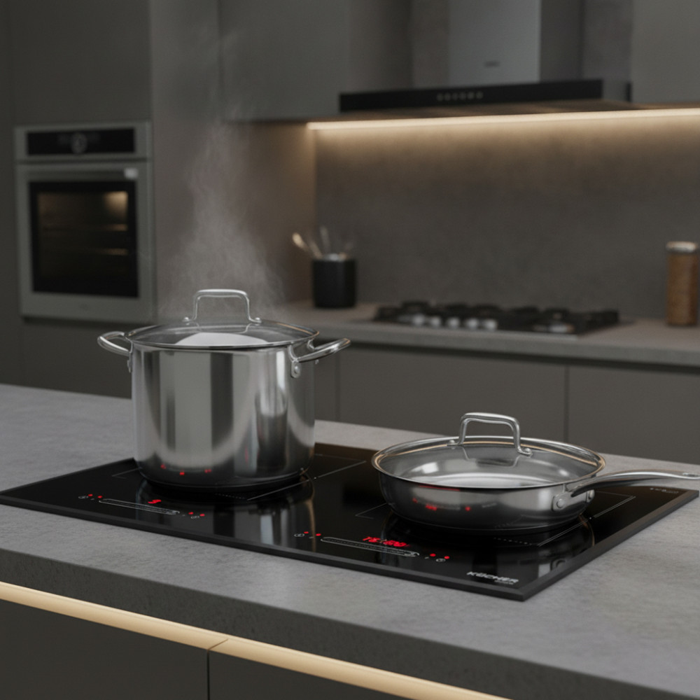Bếp điện từ đôi Kocher DI-220 - Hàng chính hãng