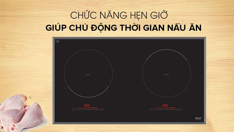 Bếp điện từ đôi Lorca TA-1035-Plus - Hàng chính hãng
