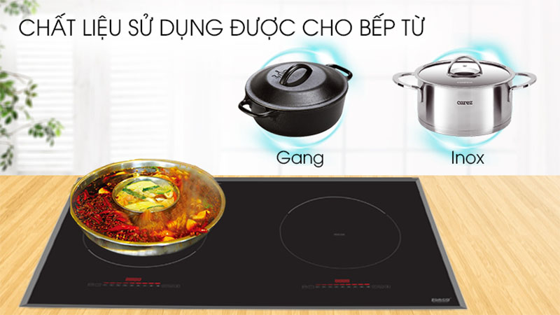 Bếp điện từ đôi Lorca TA-1035-Plus - Hàng chính hãng
