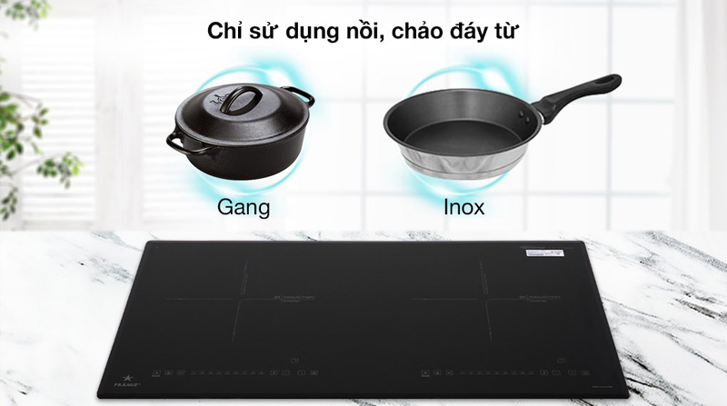 Bếp điện từ đôi Pramie PRTH-2109 - Hàng chính hãng