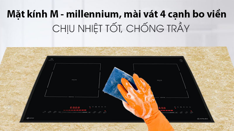 Bếp điện từ đôi Spelier STL-240C - Hàng chính hãng