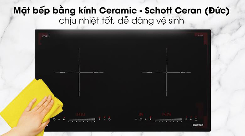 Bếp điện từ 2 vùng nấu Hafele HC-I2732A/ 536.61.726 - Hàng chính hãng
